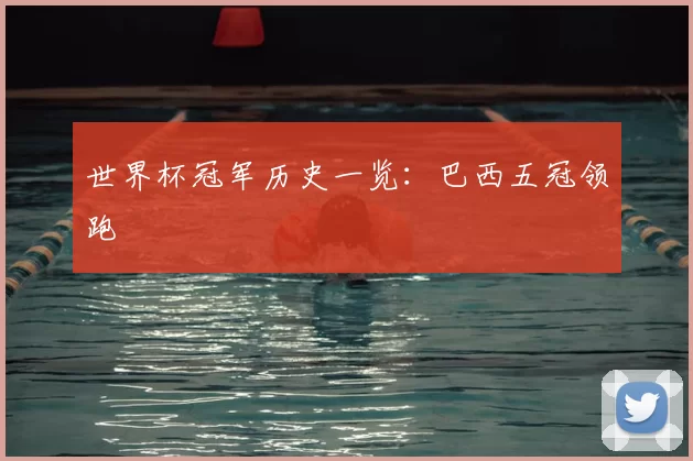 世界杯冠军历史一览：巴西五冠领跑