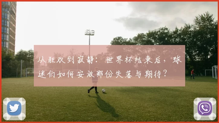 从狂欢到寂静:世界杯结束后,球迷们如何安放那份失落与期待?