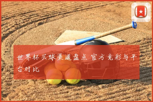 世界杯买球渠道盘点 官方竞彩与平台对比