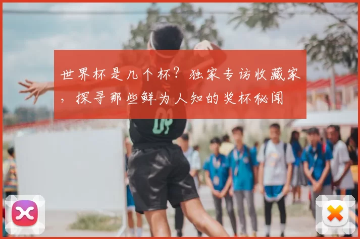 世界杯是几个杯？独家专访收藏家，探寻那些鲜为人知的奖杯秘闻